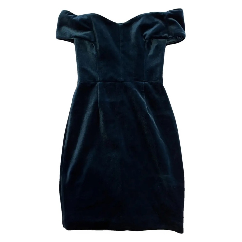 Nicholas velvet green dress